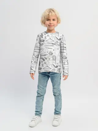 Детский лонгслив / для швеи