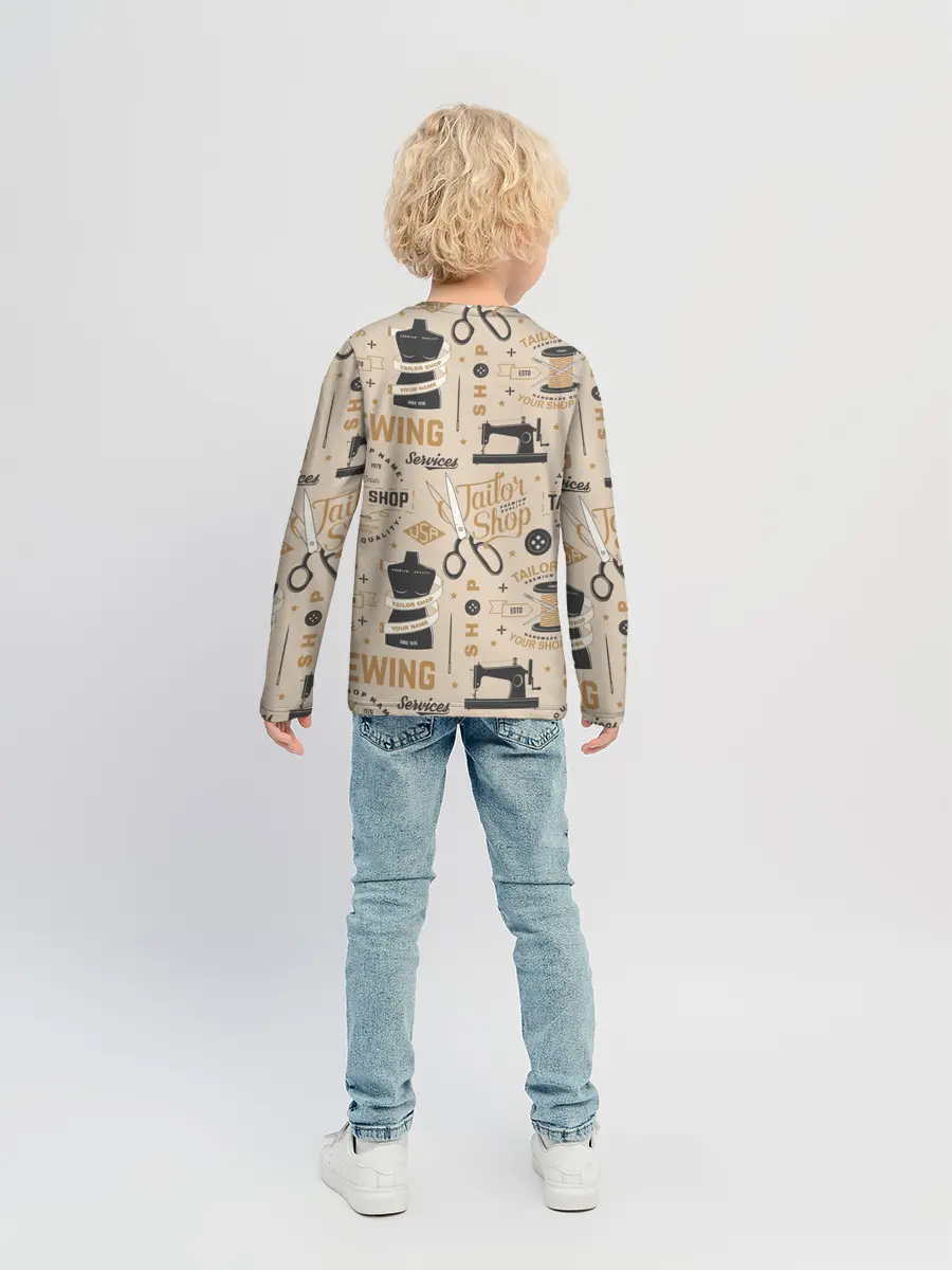 Детский лонгслив / sewing
