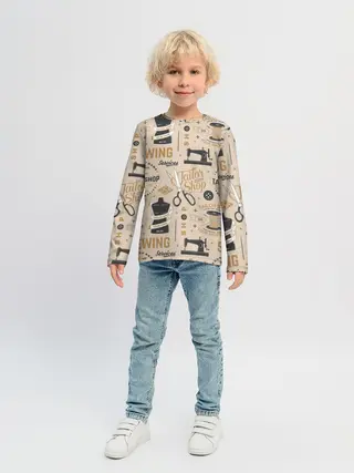 Детский лонгслив / sewing