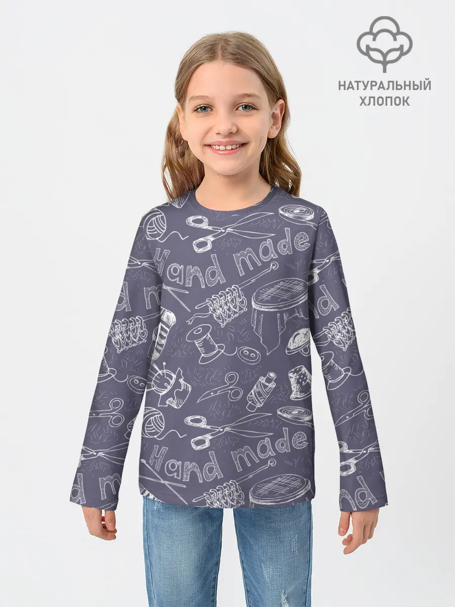 Детский лонгслив / Hand made