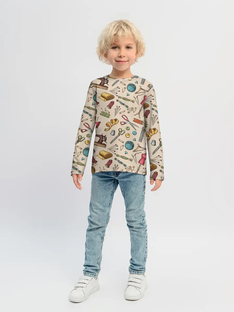 Детский лонгслив / предметы шитья