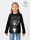 Детский лонгслив / Брутальный Лев
