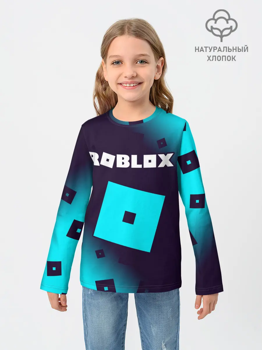 Детский лонгслив / ROBLOX / РОБЛОКС