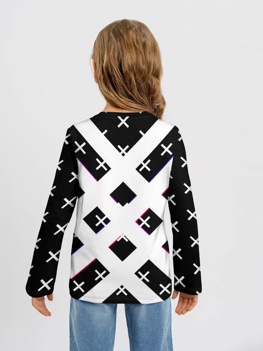 Детский лонгслив / Pepe в очках EZ