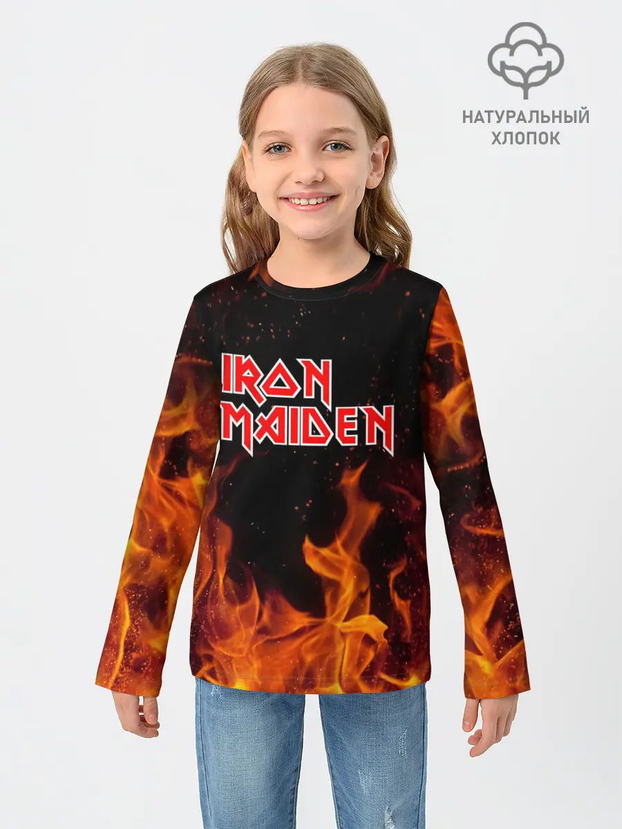 Детский лонгслив / Iron Maiden