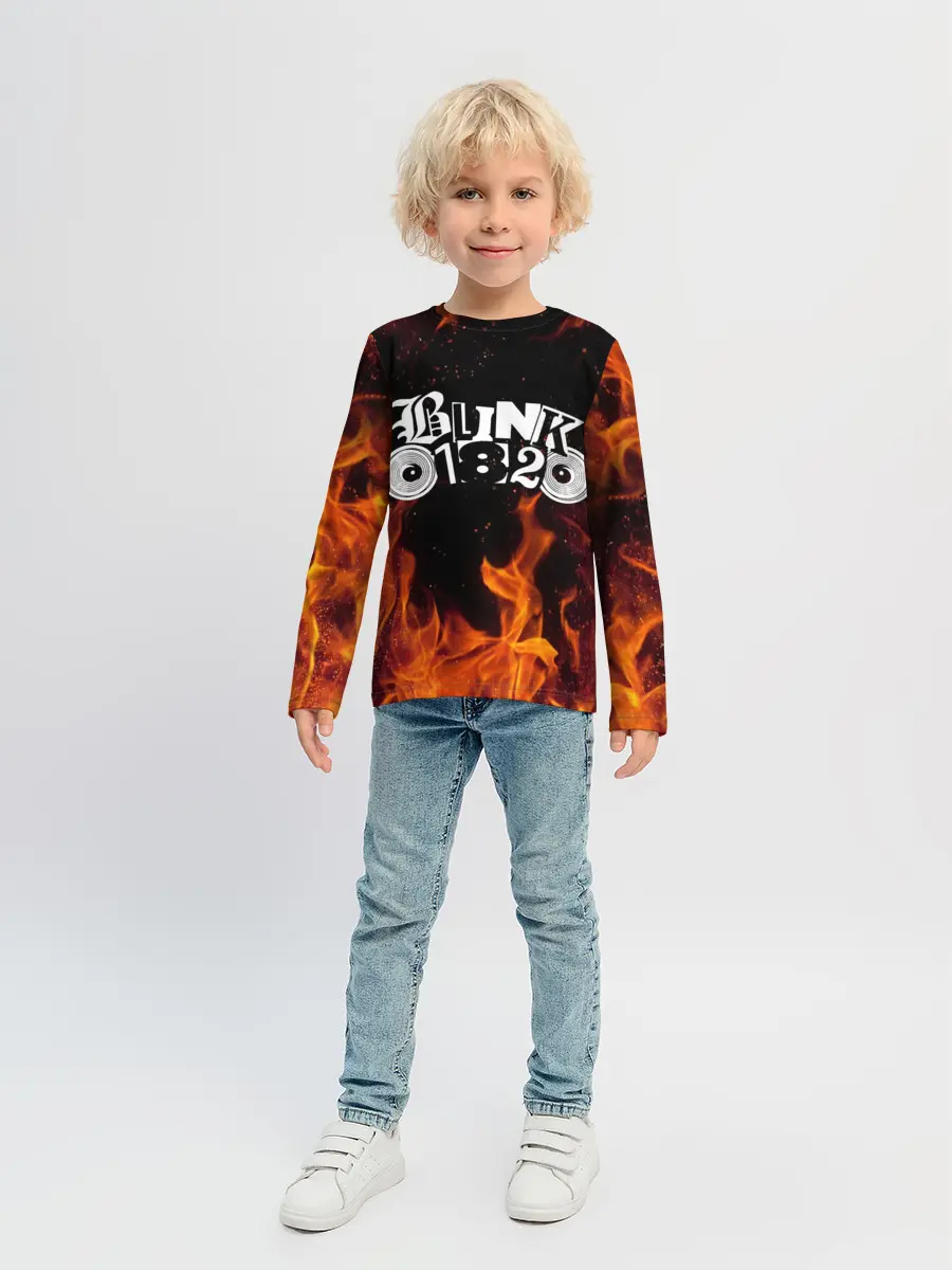 Детский лонгслив / Blink 182