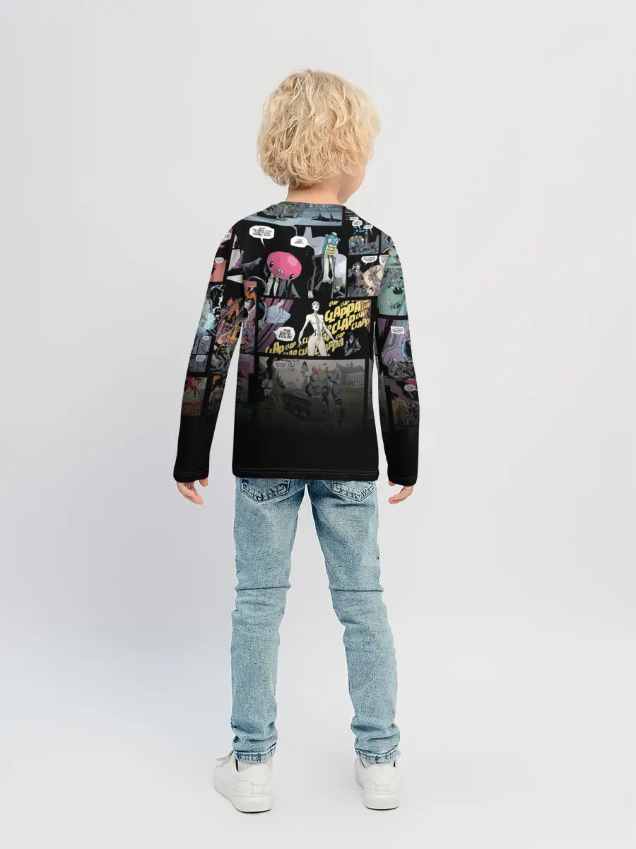 Детский лонгслив / Амбрелла, Хэйзел и Ча-Ча