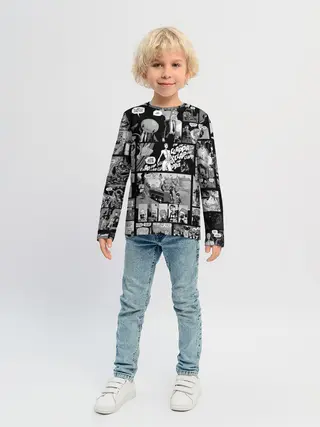 Детский лонгслив / Академия Амбрелла