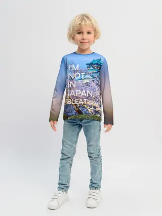 Детский лонгслив / Я не в Японии 10