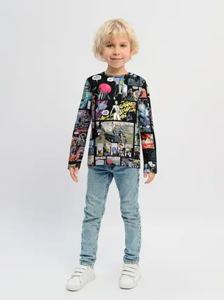 Детский лонгслив / Академия Амбрелла