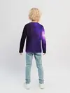 Детский лонгслив / Фиолетовая звезда