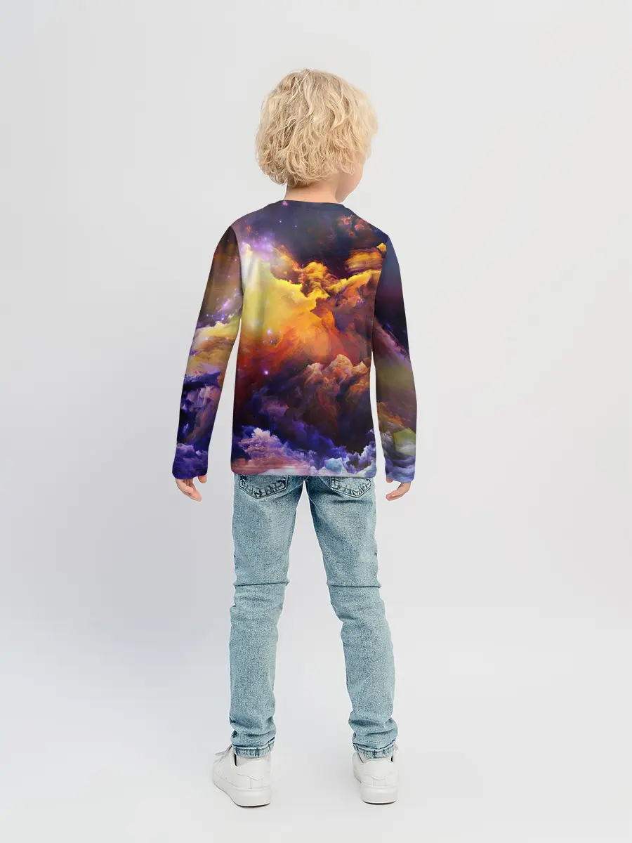 Детский лонгслив / Яркий свет