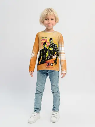 Детский лонгслив / Лига справедливости