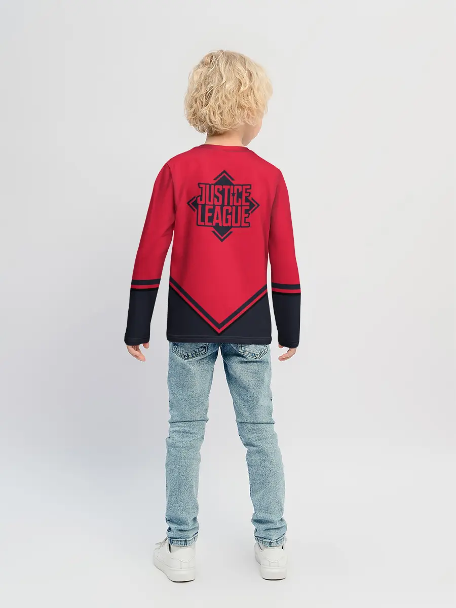 Детский лонгслив / Justice League