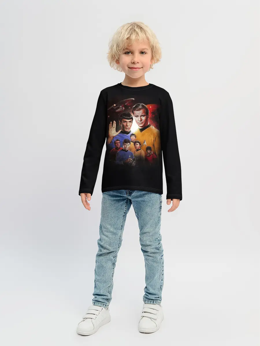 Детский лонгслив / Star Trek