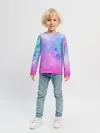 Детский лонгслив / Акварельные пятна