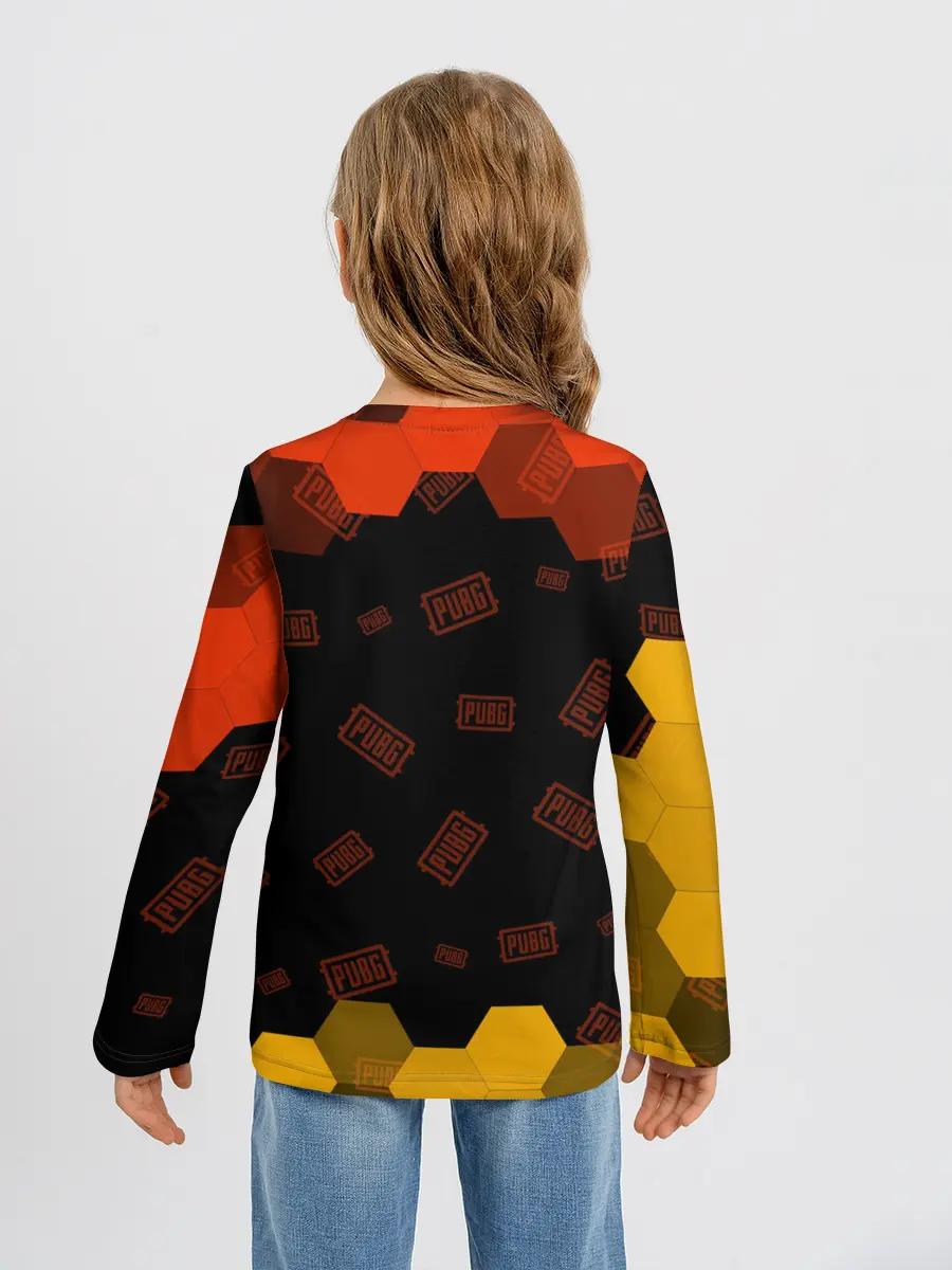 Детский лонгслив / PUBG / ПАБГ