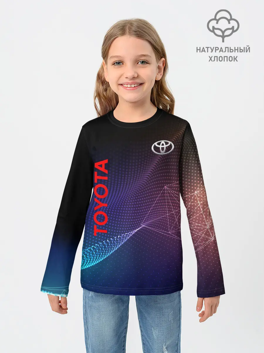 Детский лонгслив / TOYOTA