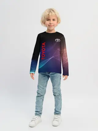 Детский лонгслив / TOYOTA