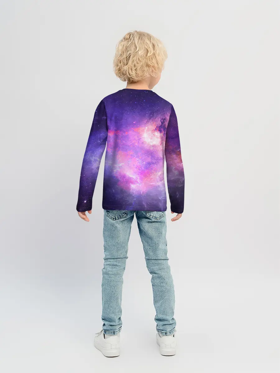 Детский лонгслив / Космические дали