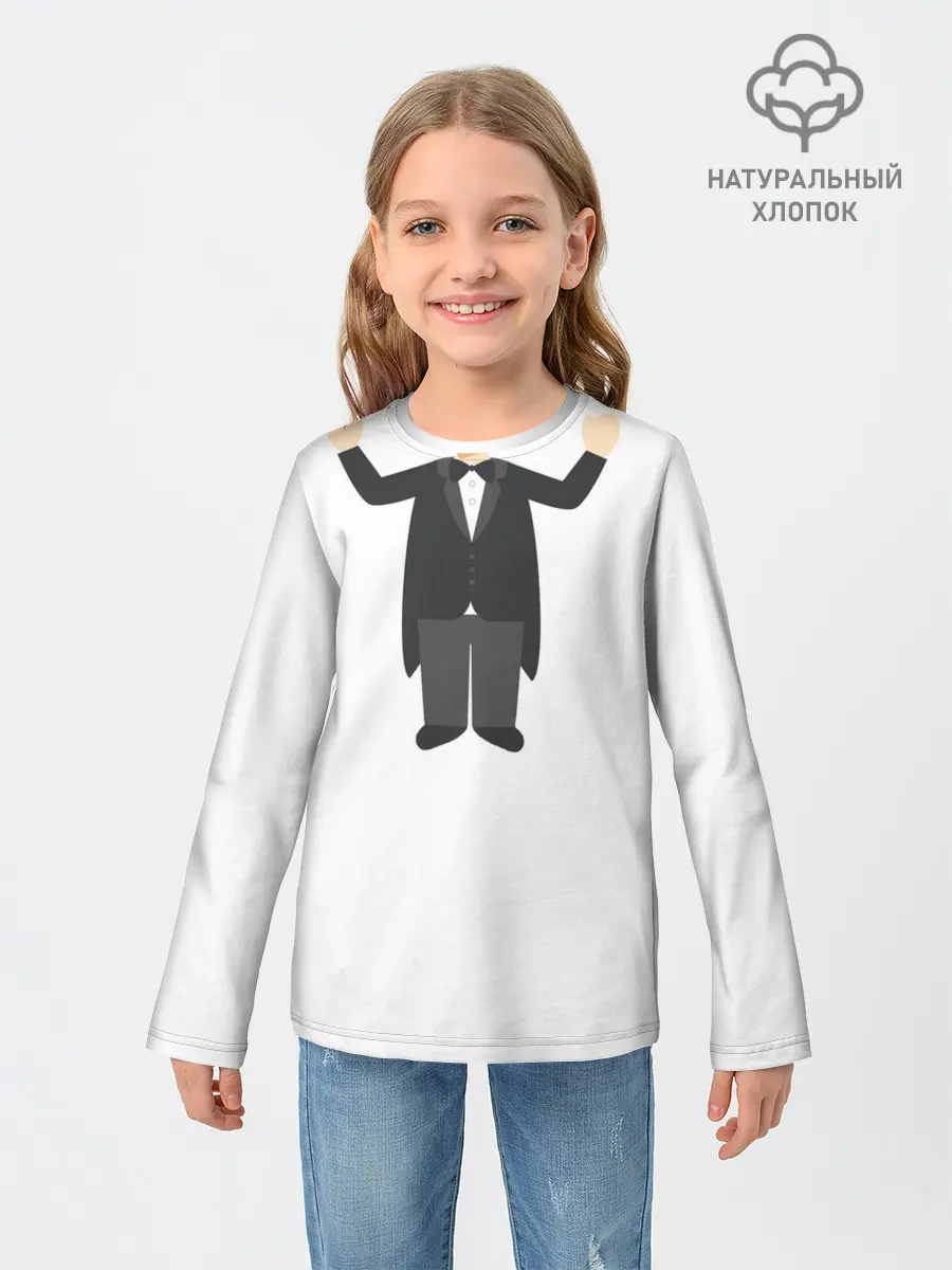 Детский лонгслив / Я - дерижер