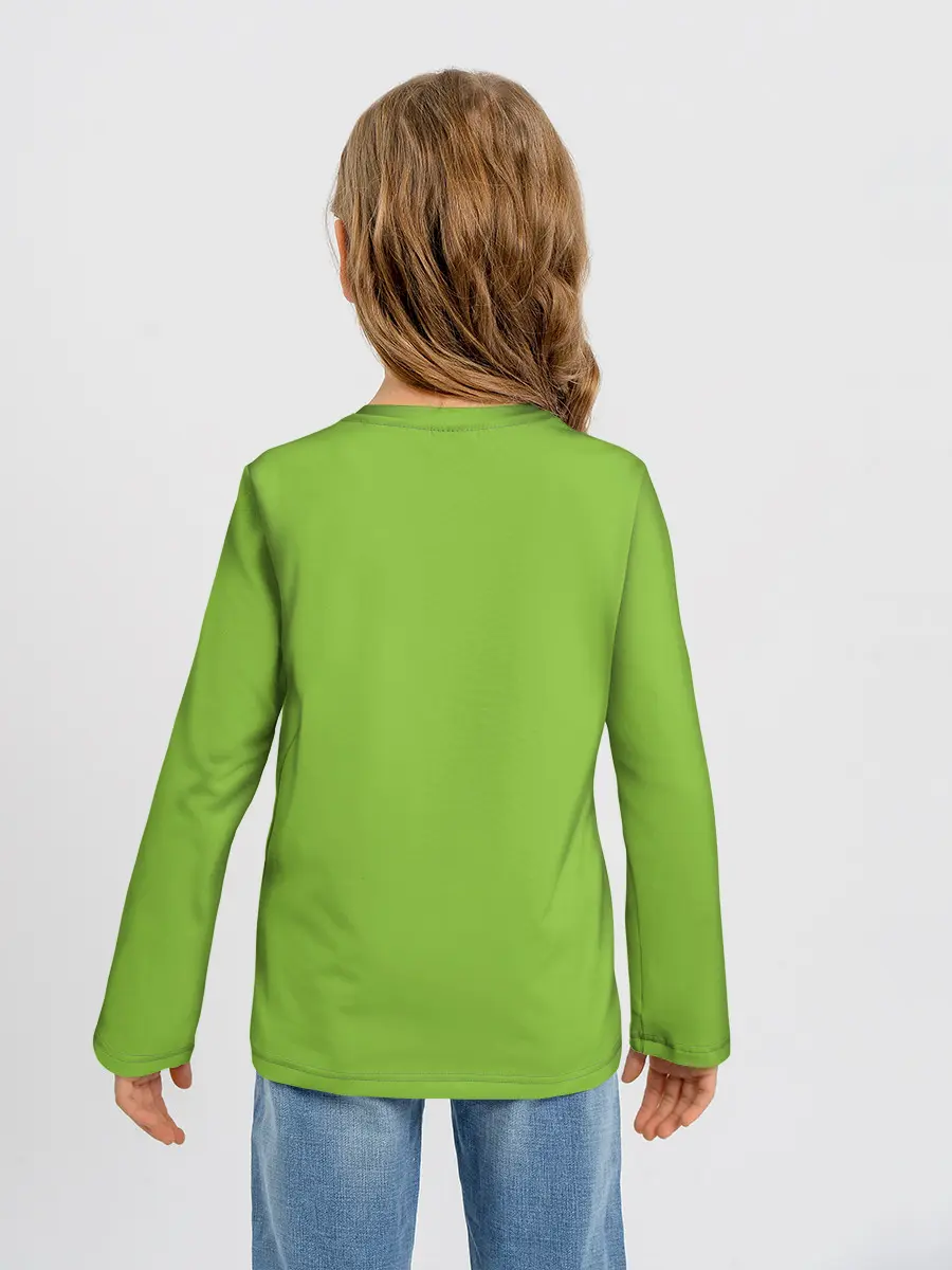 Детский лонгслив / Гринч