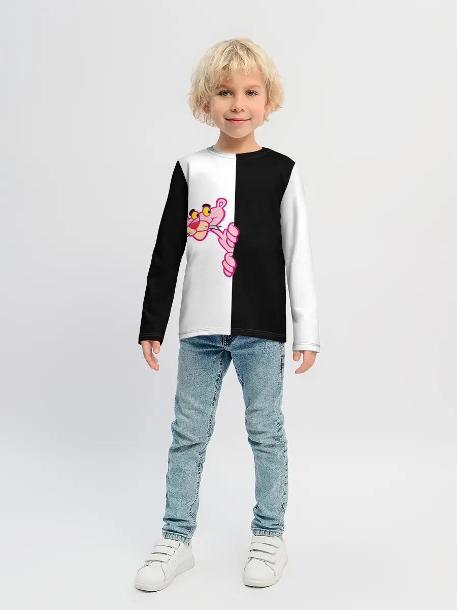 Детский лонгслив / Пантера
