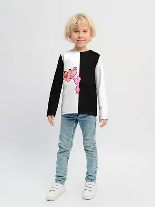 Детский лонгслив / Пантера