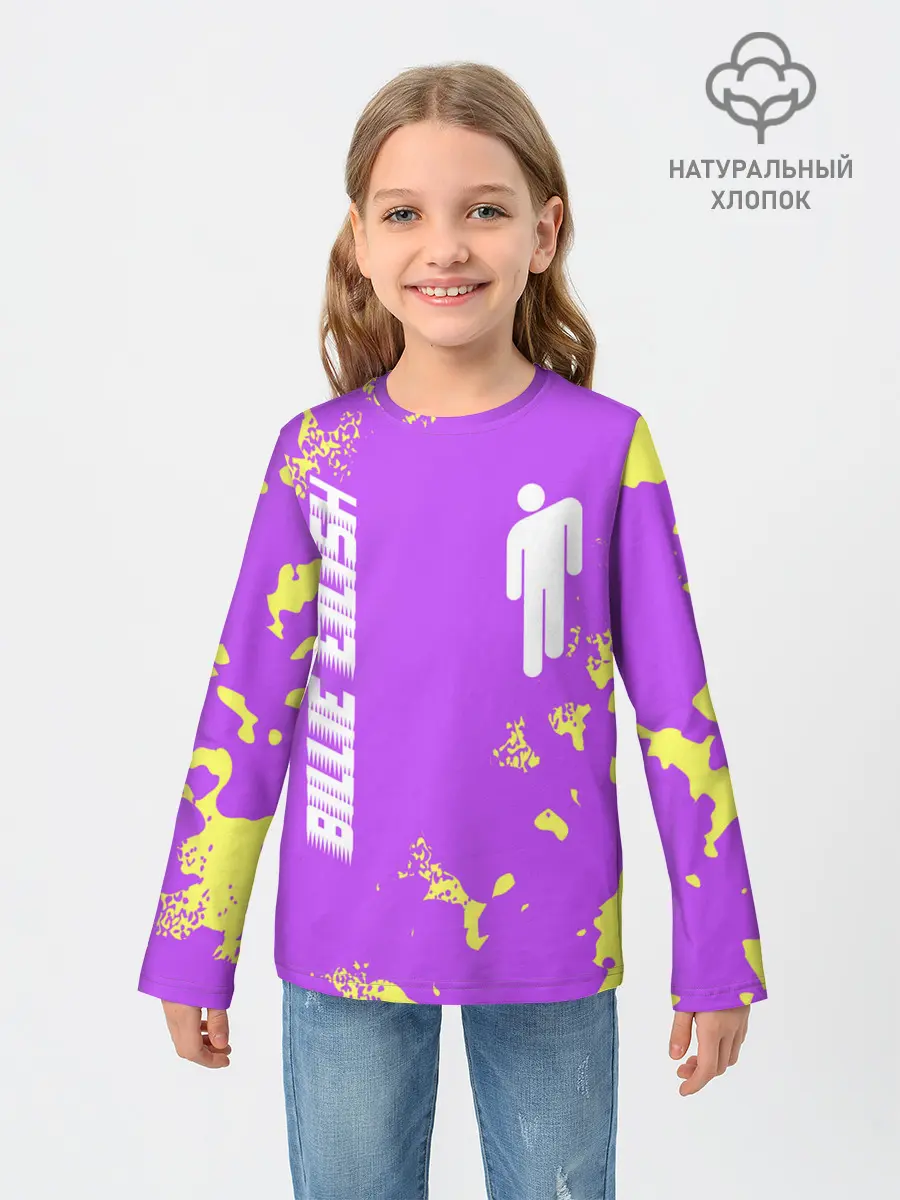 Детский лонгслив / BILLIE EILISH / БИЛЛИ АЙЛИШ