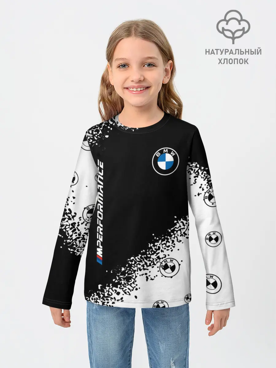 Детский лонгслив / BMW / БМВ