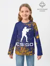 Детский лонгслив / CS GO | КС ГО