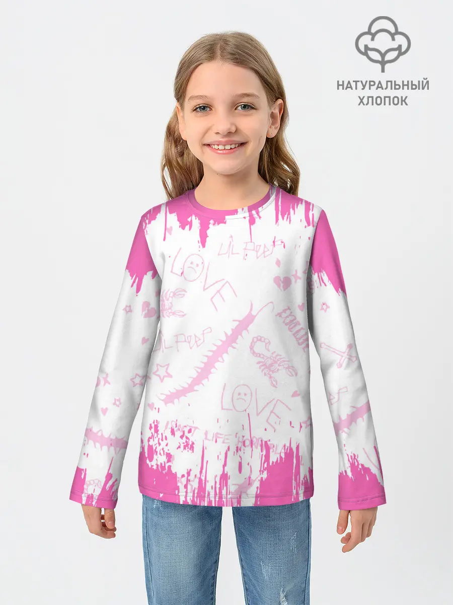 Детский лонгслив / LIL PEEP / ЛИЛ ПИП