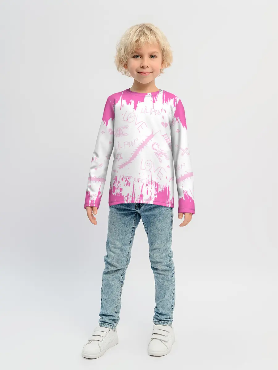 Детский лонгслив / LIL PEEP / ЛИЛ ПИП