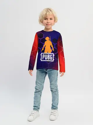 Детский лонгслив / PUBG / ПАБГ