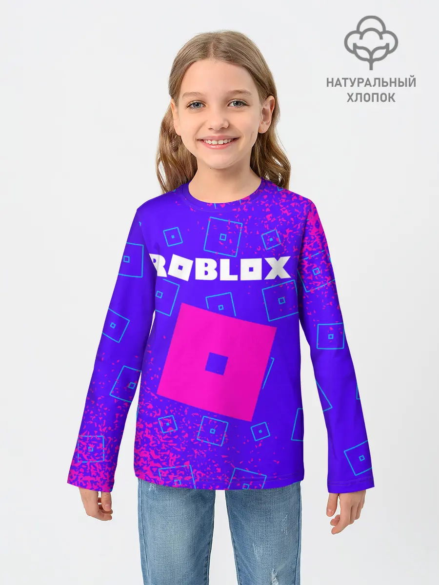 Детский лонгслив / ROBLOX / РОБЛОКС
