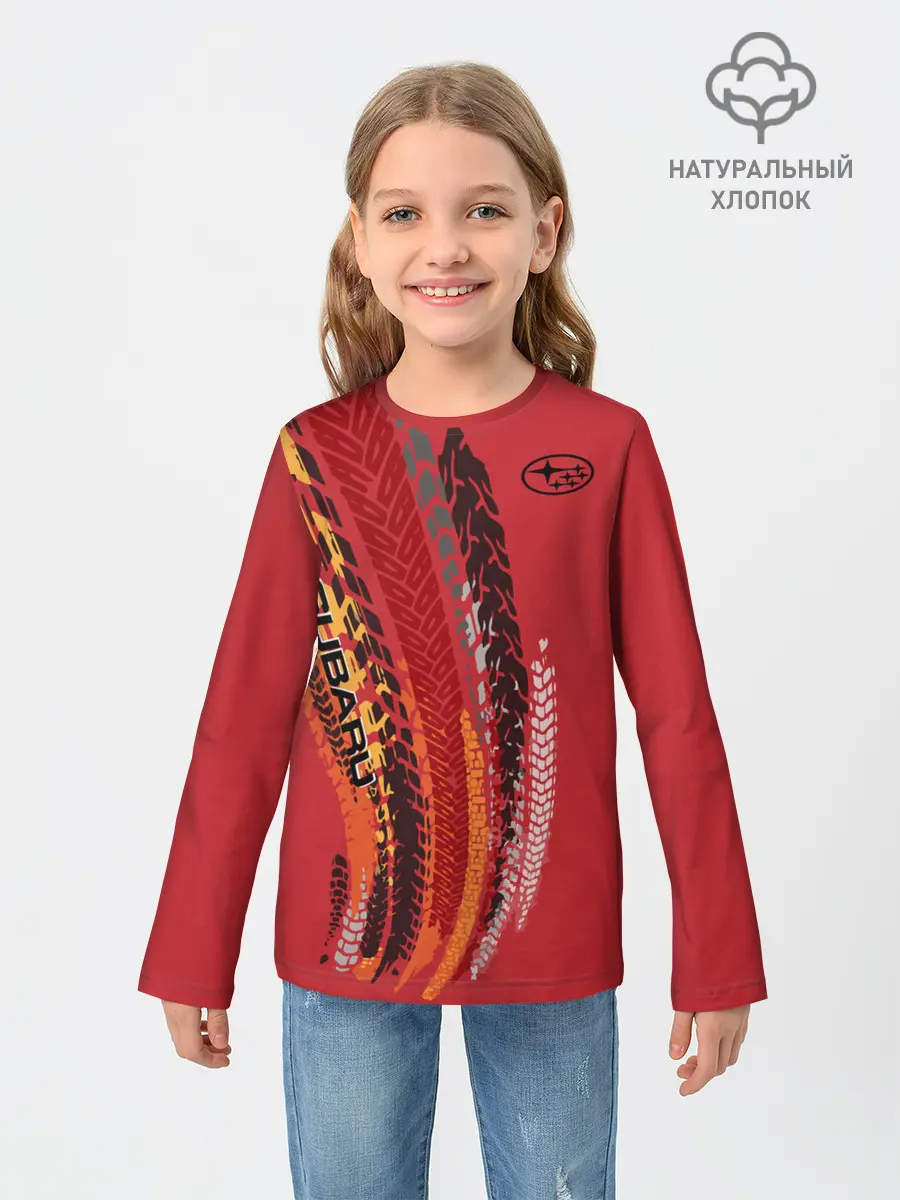 Детский лонгслив / SUBARU