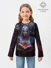 Детский лонгслив / Demonic book