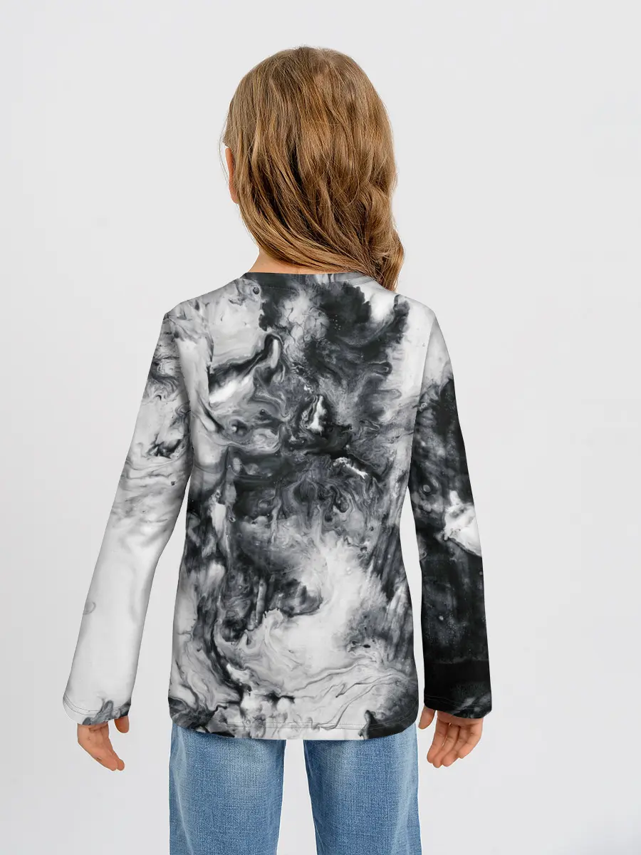 Детский лонгслив / МРАМОР