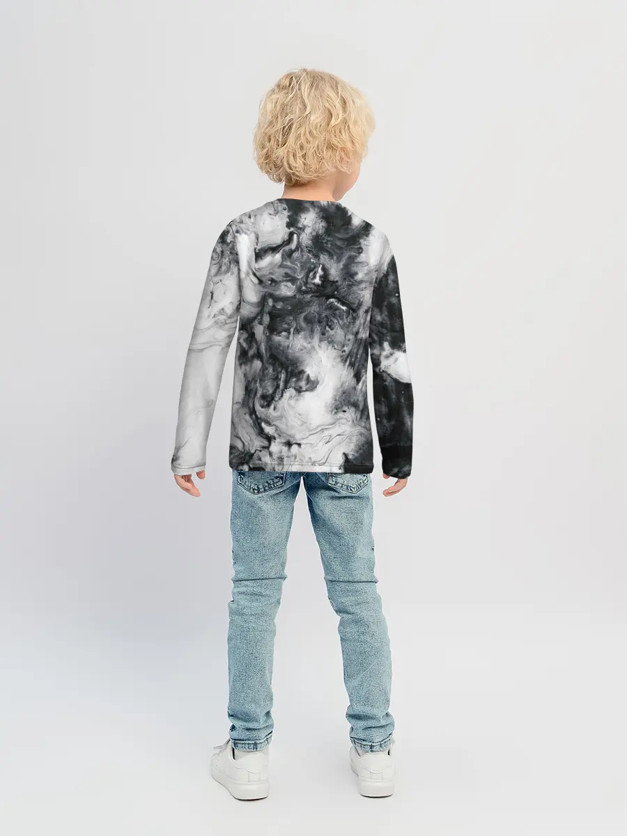Детский лонгслив / МРАМОР