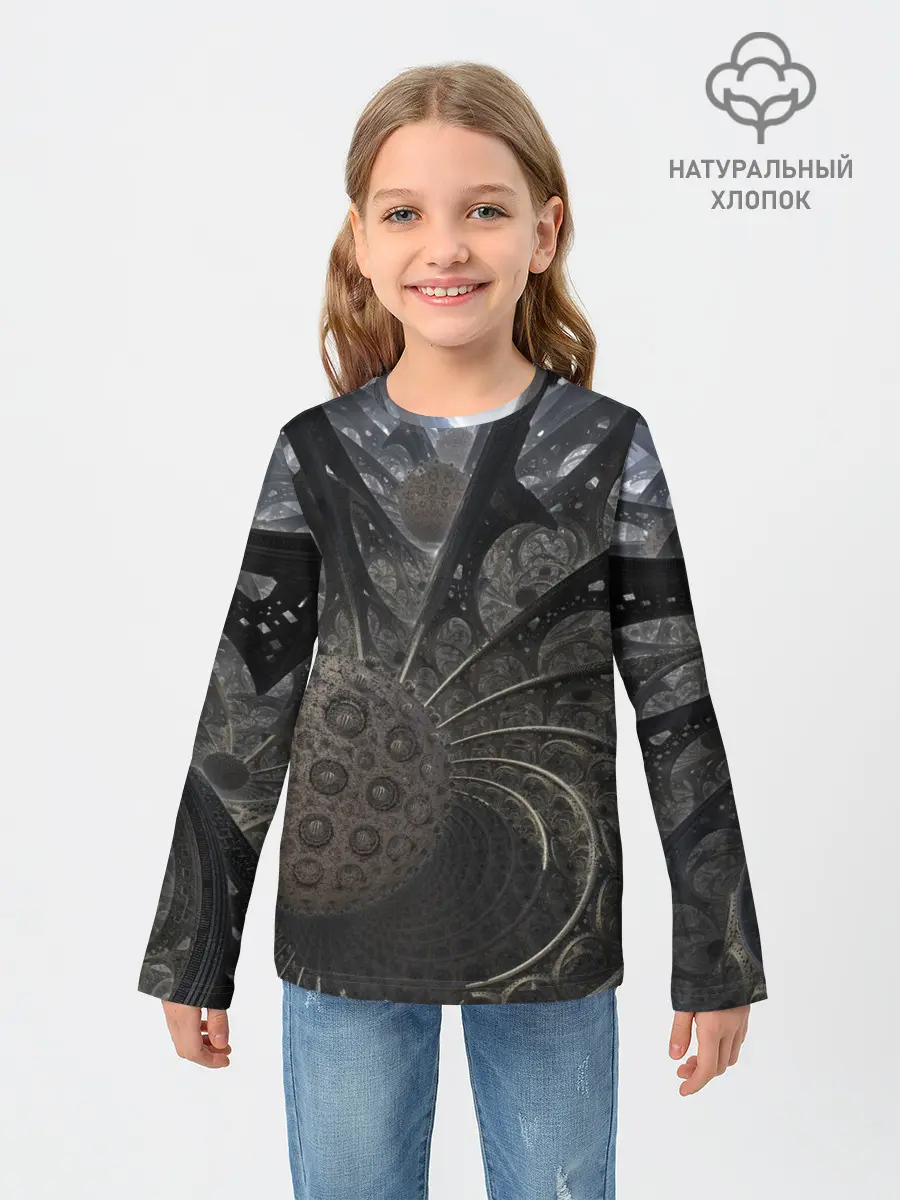 Детский лонгслив / Fracta