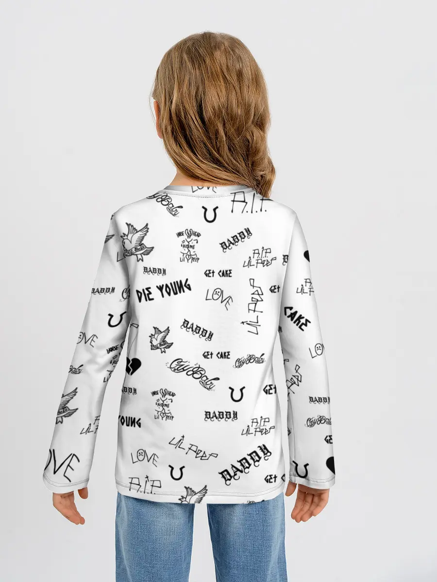 Детский лонгслив / Lil Peep