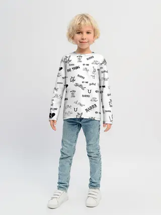 Детский лонгслив / Lil Peep