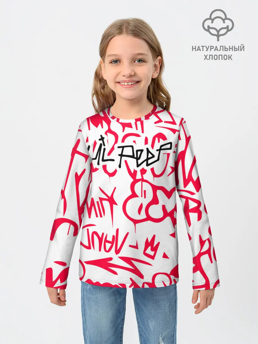 Детский лонгслив / Lil Peep