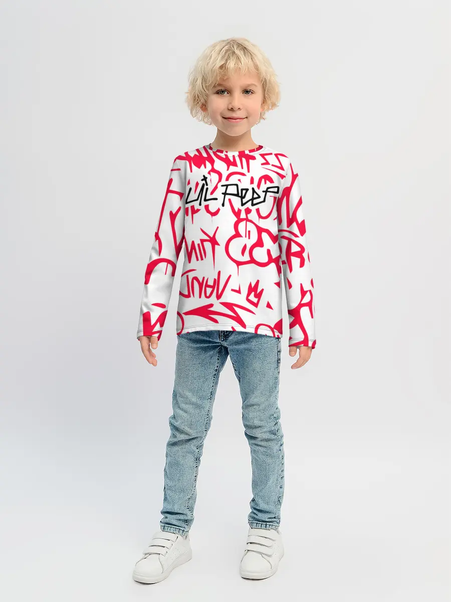 Детский лонгслив / Lil Peep