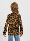 Детский лонгслив / Леопард