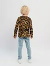 Детский лонгслив / Леопард