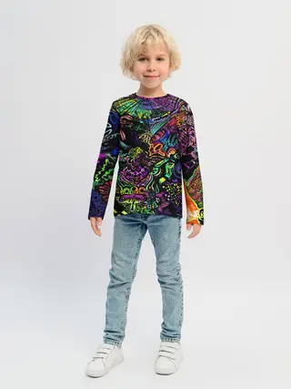 Детский лонгслив / PSYHODELIC