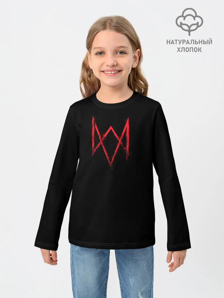 Детский лонгслив / Watch Dogs Legion