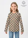 Детский лонгслив / Костюм в клетку