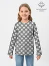Детский лонгслив / Костюм в клетку